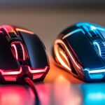 mysz PC z eleganckim aluminiowym korpusem